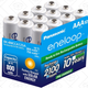 12-Pack AAA Eneloop Batteries, $20